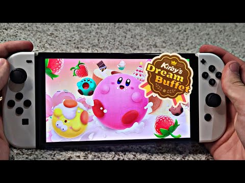 Kirby's Dream Buffet Nintendo Switch Gameplay and Review!