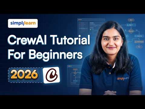 CrewAI Tutorial For Beginners 2026 | How To Create Multi Agent Workflow With CrewAI