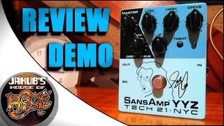 Video thumbnail for Tech 21 YYZ Geddy Lee Signature SansAmp YYZ Pedal REVIEW / DEMO by Jakub's House of ROCK
