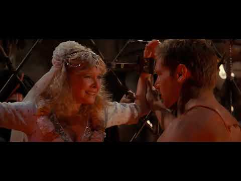 Indiana Jones and the Temple of Doom 1984 Willie sacrifice ceremony scene 4K