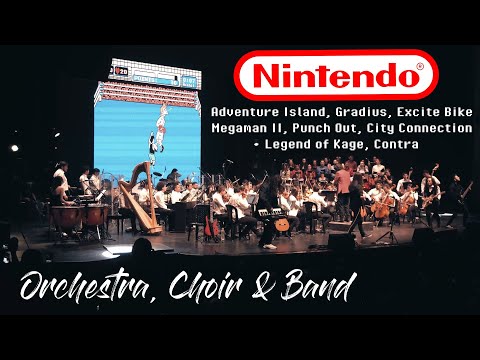 Nintendo Symphony - Nes 8 bit Orchestra - Islander, Circus, Megaman, PunchOut, Legendry, Contra