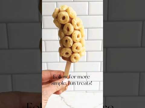 Frozen Chocolate Dipped Banana Treats! #food #shorts#food #shorts#shivali#ytshorts#viral#trending