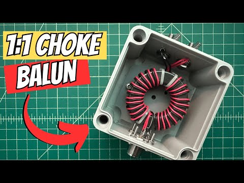 DIY 1:1 Balun for my Doublet Ham Radio Antenna! thumbnail
