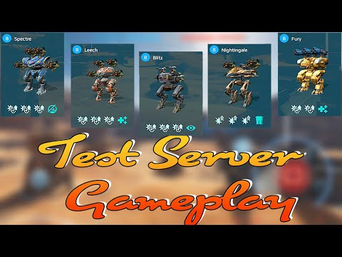 War Robots  Spectre Leech Blitz Fury Gameplay
