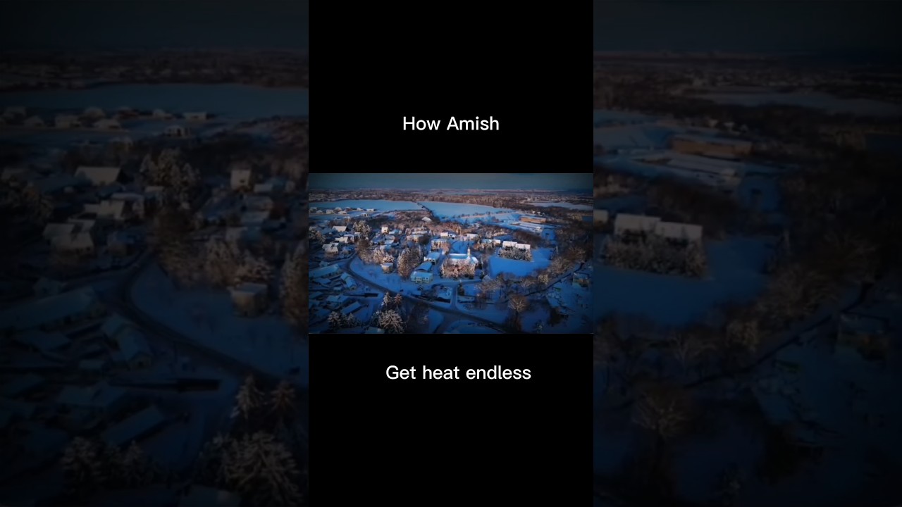 How Amish Get ENDLESS Heat For Their Homes Without Electricity