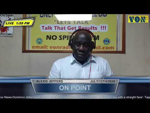 'ON POINT' ON VON RADIO