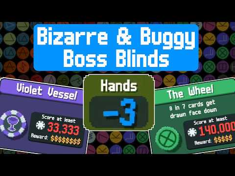 Breaking Boss Blinds - Weird Balatro Mechanics