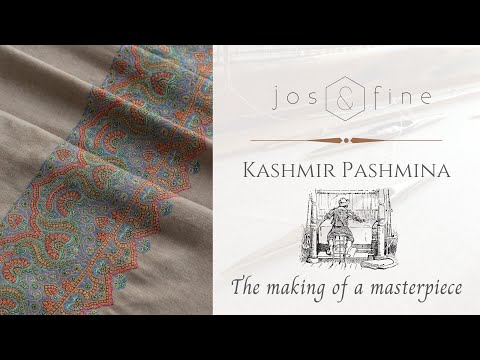 Gi pashmina shawls hand spun and hand woven