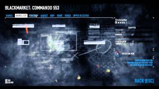 Payday 2: Armored Transport Weapons- Gruber Kruz, Commando 553
