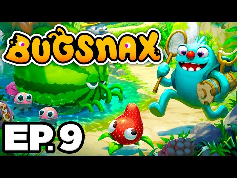 🍕 GIANT FLYING PIZZA BUGSNAX, SIZZLIN' SANDS, FINDING SHELDA! - Bugsnax Ep.9 (Gameplay / Let's Play)