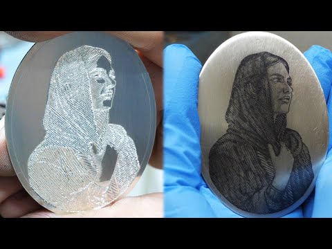 The Art of Niello on silver, figure drawing and hand engraving!