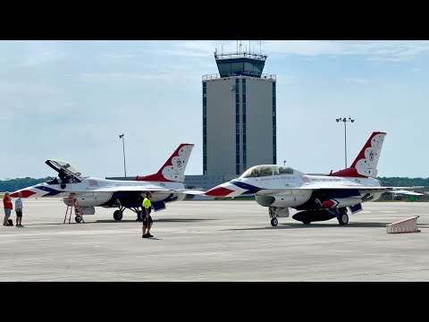 Thunderbirds 7 & 8 arrival in Augusta!