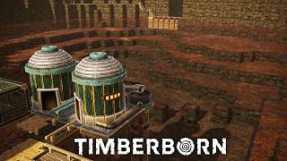Amping up Bad Water Pumping in Timberborn | Bad Crater Episode 14