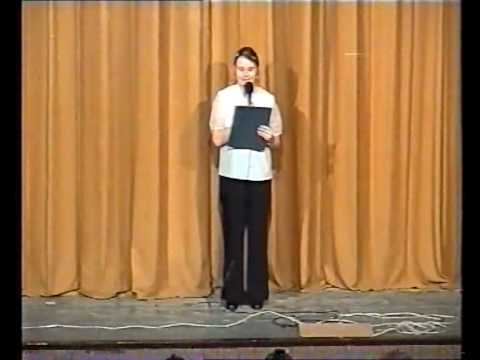 Petőfi gála 2004. Horváth Brigitta 8.A