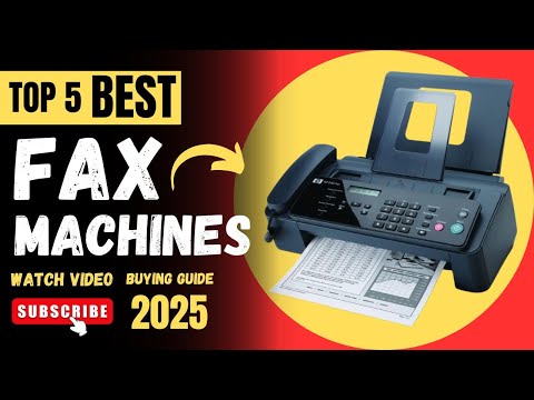 Top 5 Best Fax Machines of 2025