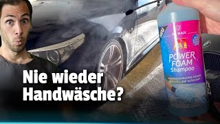 Auto waschen OHNE Handwäsche: Dr. Wack A1 Power Foam Shampoo Test