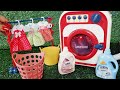 10 Minutes Satisfying Unboxing Toy Washing Machine Hello Kitty With Accessories And Its Testing