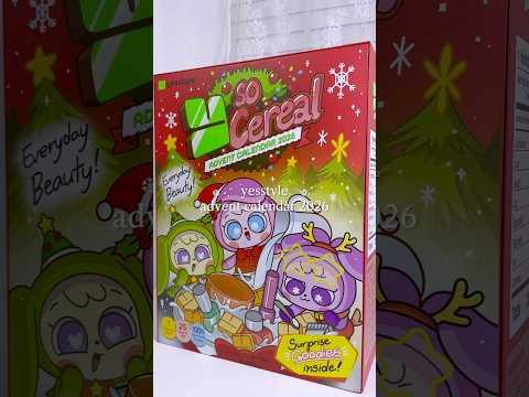 YesStyle Adventskalender 2026 Y So Cereal – Unboxing Video 3