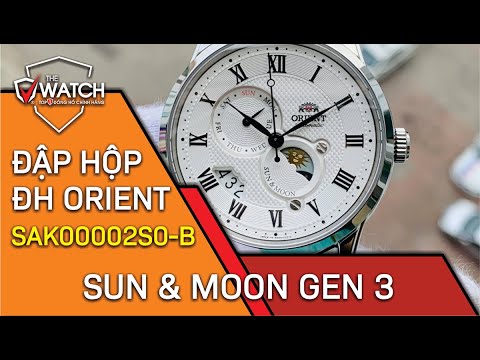 Review Đồng hồ Orient Sun & Moon SAK00002S0-B Hot nhất 2020