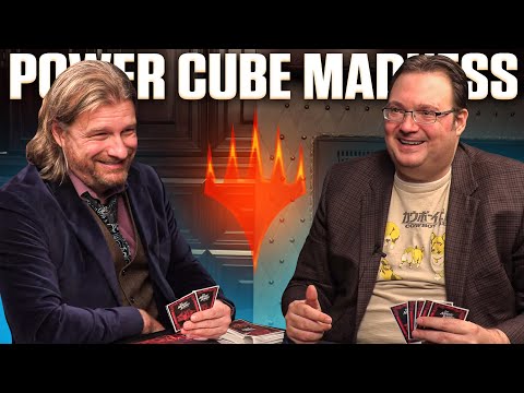 Brandon Sanderson's Power Cube Madness! | MTG Draft Night
