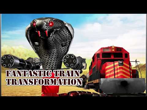 Dragon Snake Transforming Robot Train : Snake Game | Must Play Action Game