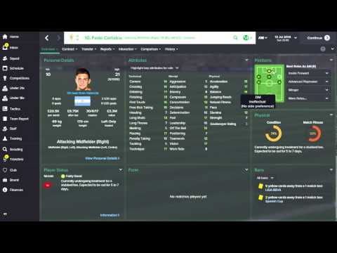 Hidden Gems In Fm 15 episode 11:Fede Cartabia
