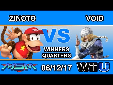 MSM 100 - EG | Zinoto (Diddy Kong) Vs. CLG | VoiD (Sheik) Winners Quarters