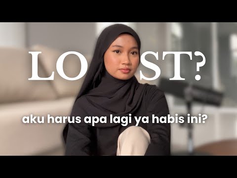 if you feel lost.. that's actually GOOD!