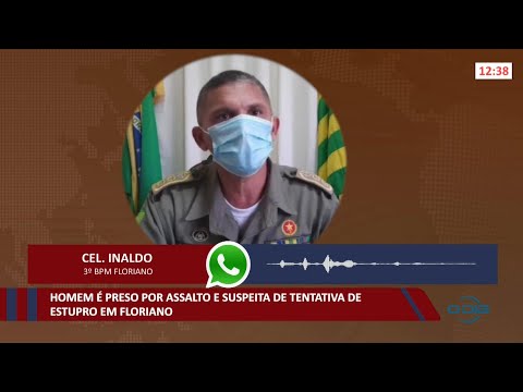 Homem é preso por assalto e suspeita de tentativa de estupro em Floriano 23 11 2021