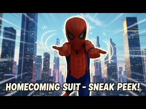 SPIDER-MAN Homecoming Suit - Sneak Peek!