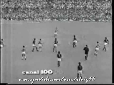 Bangu 3 x 0 Flamengo Final Carioca 66 Gol Aladim Jorge Curi