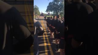 Live Army Running Cadence &quot;HardWork&quot;
