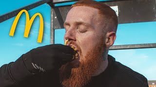 I ate the ENTIRE McDonalds menu whilst Running a MARATHON - *WARNING: VOMIT*