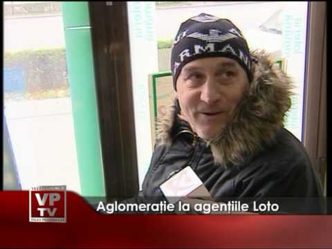 Aglomeraţie la agenţiile Loto