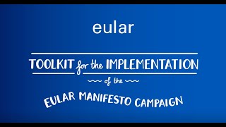 EULAR Manifesto - Toolkit for the implementation of the EULAR Manifesto Campaign