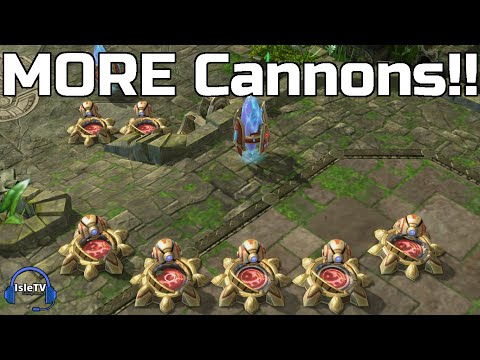 StarCraft 2: Ladder Heroes - An ABSURD cannon rush!