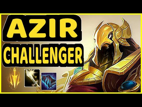 SKT T1 FAKER (AZIR) vs KARMA - MID CHALLENGER GAMEPLAY - KR