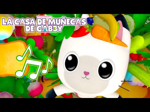 Pandy Gatito del Día - "Bocadillo en mi bolsito" | LA CASA DE MUÑECAS DE GABBY | Netflix