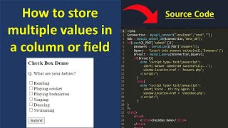 How to store multiple values in a column/field in relational database || CSEtutorials
