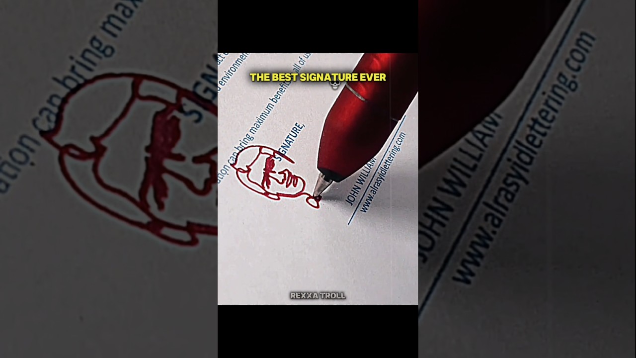 Signature Level +999 💀 #trollface