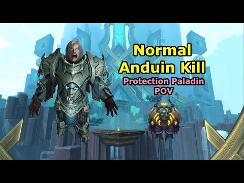 Normal Anduin Wrynn DOWN | Protection Paladin POV | Sepulcher of The First