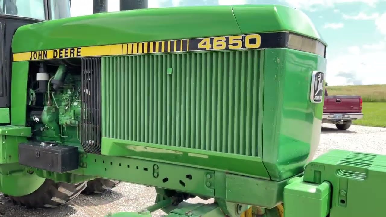 BigIron Online Auction 7-9-2025 =KD8461= 1986 John Deere 4650 2WD Tractor