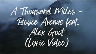 Download lagu 🎶 A Thousand Miles - Boyce Avenue | Lyric Video 🎶 mp3 Download lagu 🎶 A Thousand Miles - Boyce Avenue | Lyric Video 🎶 mp3