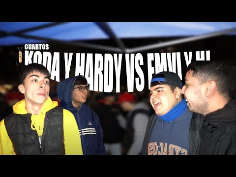 KODA Y HARDY vs. EMVI Y HJ : Cuartos - TOMYORK Duplas 2023