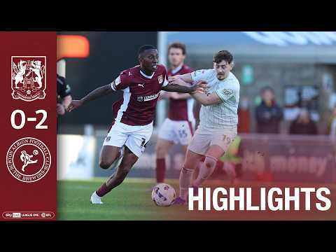 FC Northampton Town 2-0 FC Burton Albion Burton-on...