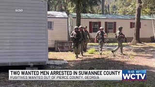 Two wanted men arrested in Suwannee County