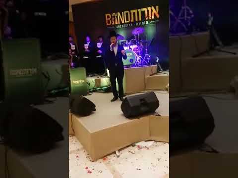 Sruli Lipschitz singing "Kiddish" live in a wedding in israel