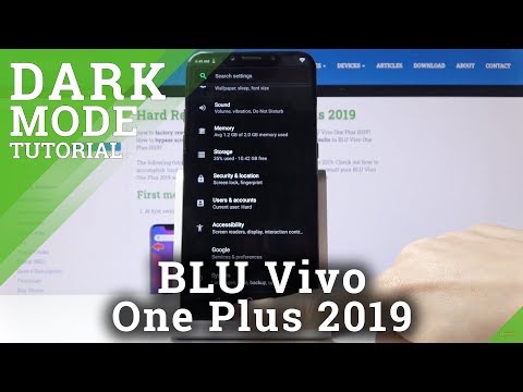 How to Invert Colors in BLU Vivo One Plus 2019 – Color Inversion