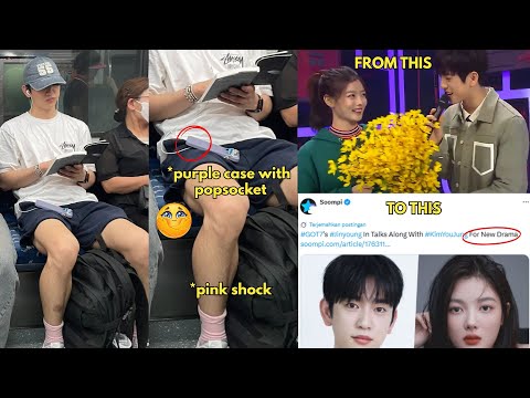 Imagine casually meeting Jinyoung in subway😭 JINYOUNG AND KIM YOO JOUNG TOGETHER AGAIN AFTER YEARS?