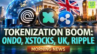 OKX Raises Fresh Capital From Circle, Ripple & Standard Chartered At $25B Valuation | Morning News